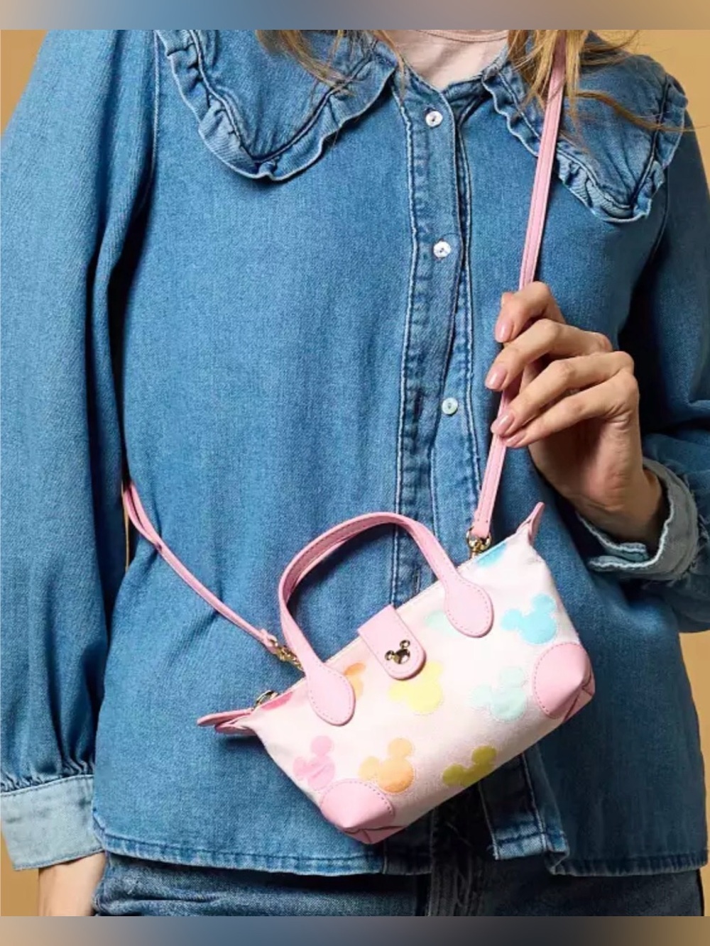 Disney X Stoney Clover Mickey Icon pouchette crossbody